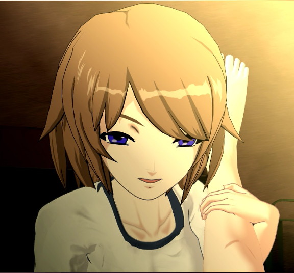 ショートヘアの少女